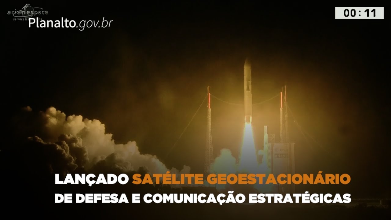 Brasil finalmente lança satélite com objetivo de melhorar a banda larga